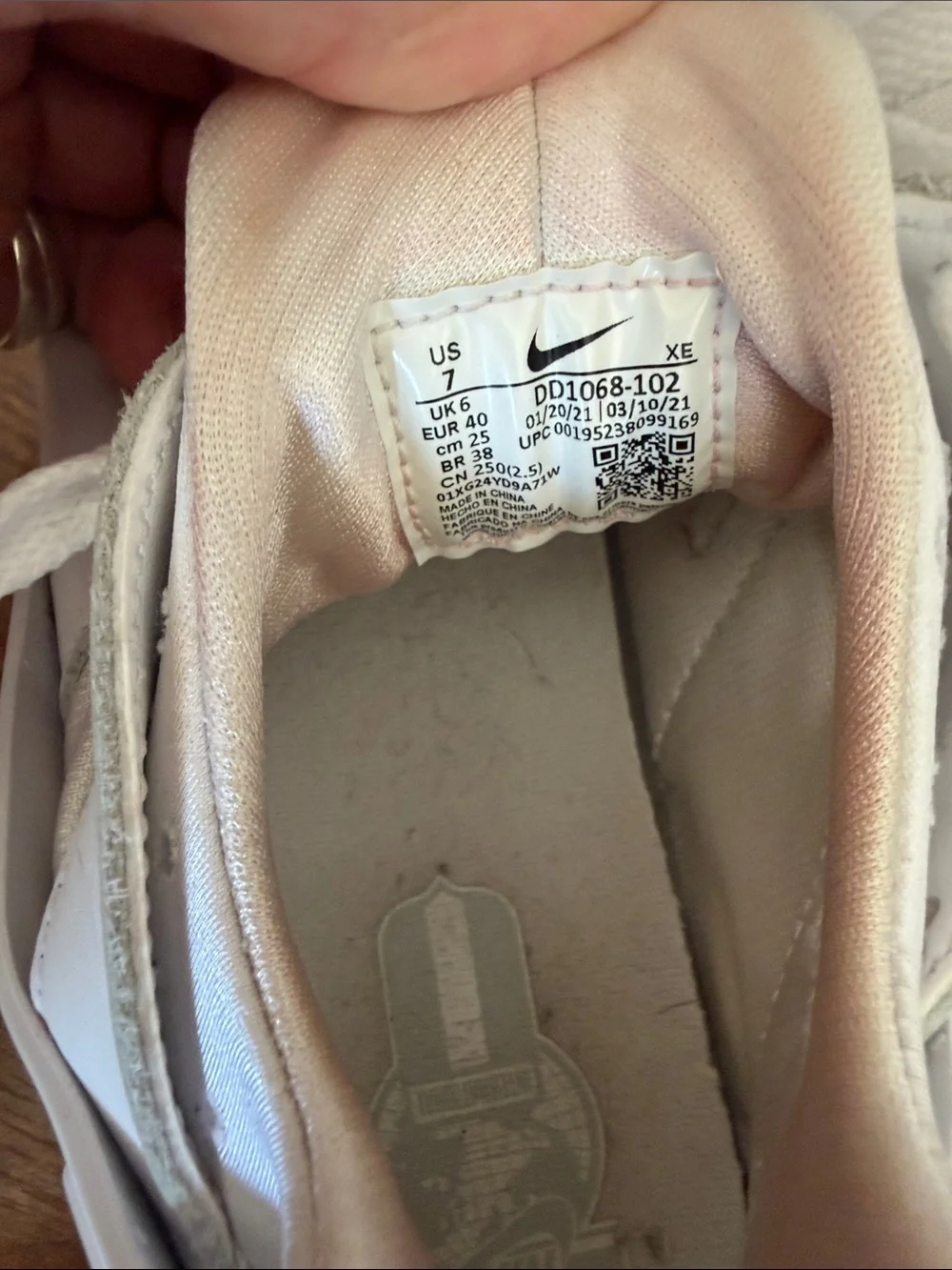 White Athletic Sneakers with Logo Detail